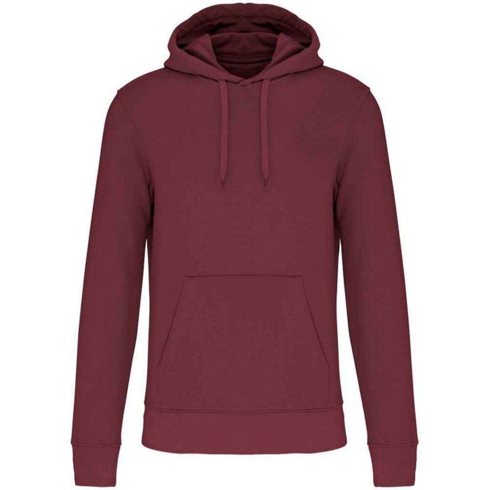 Kariban Mens Eco Friendly Hoodie / Wine